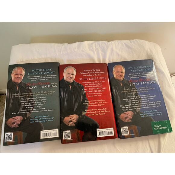Rush Revere Books 1-3 Hardcover By Rush Limbaugh 1st Threshold Edition - GOOD - Picture 6 of 7